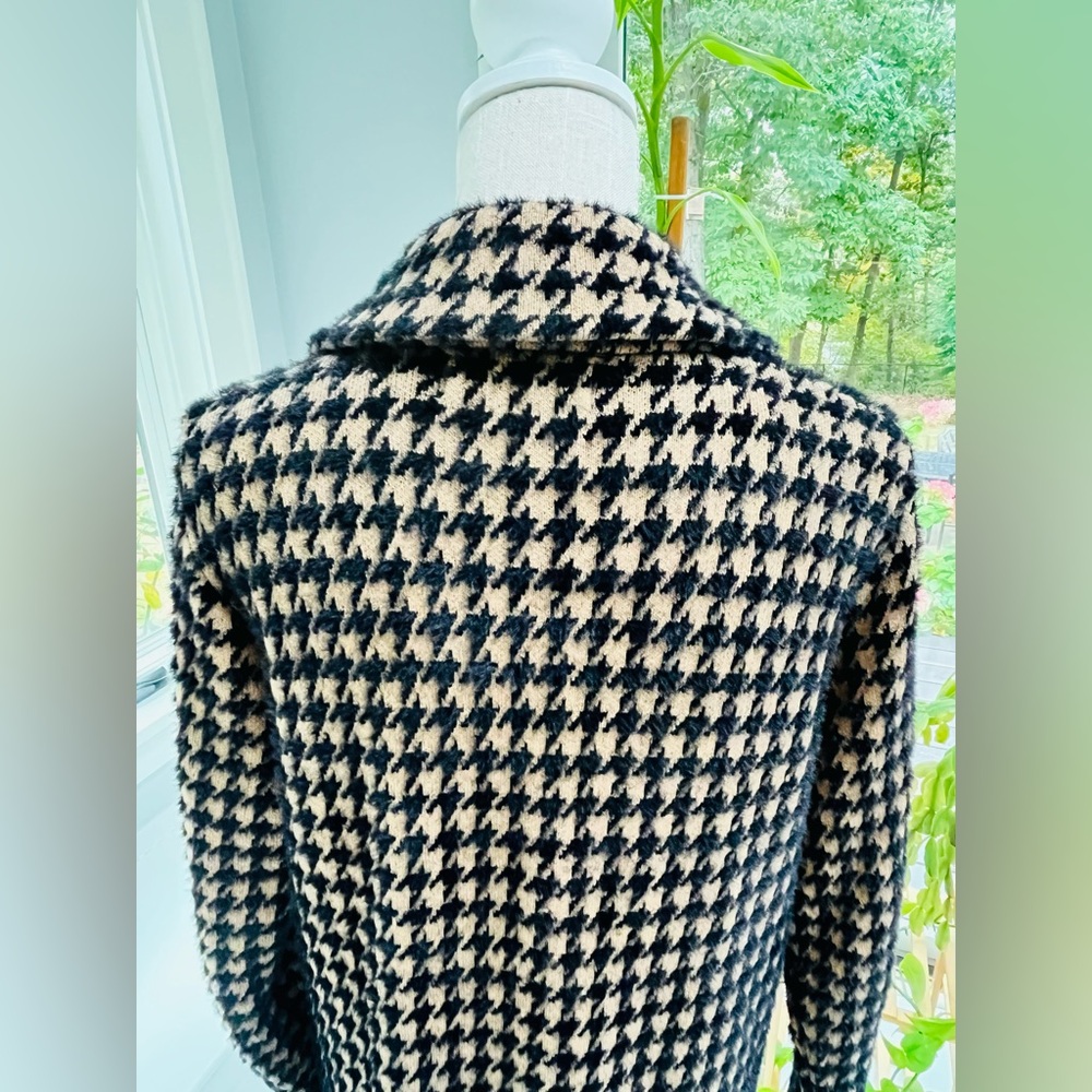 Magaschoni herringbone sweater coat - Picture 6 of 7